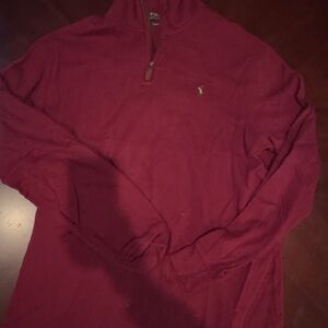 Polo by Ralph Lauren Maroon Quarter-Zip